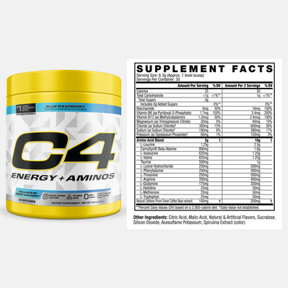 C4 Energy + Aminos